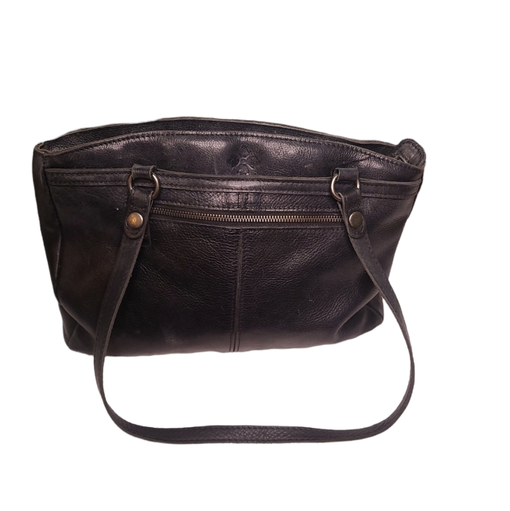 COPY - Used Patricia Nash Genuine black leather handbag